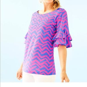 NWT. Lilly Pulitzer Lula Top.